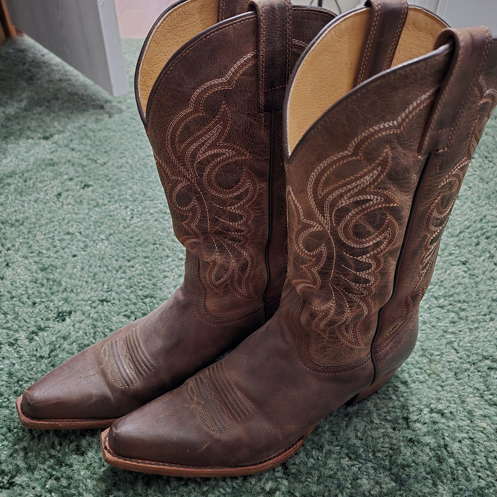 Brown Western Cowboy Boots